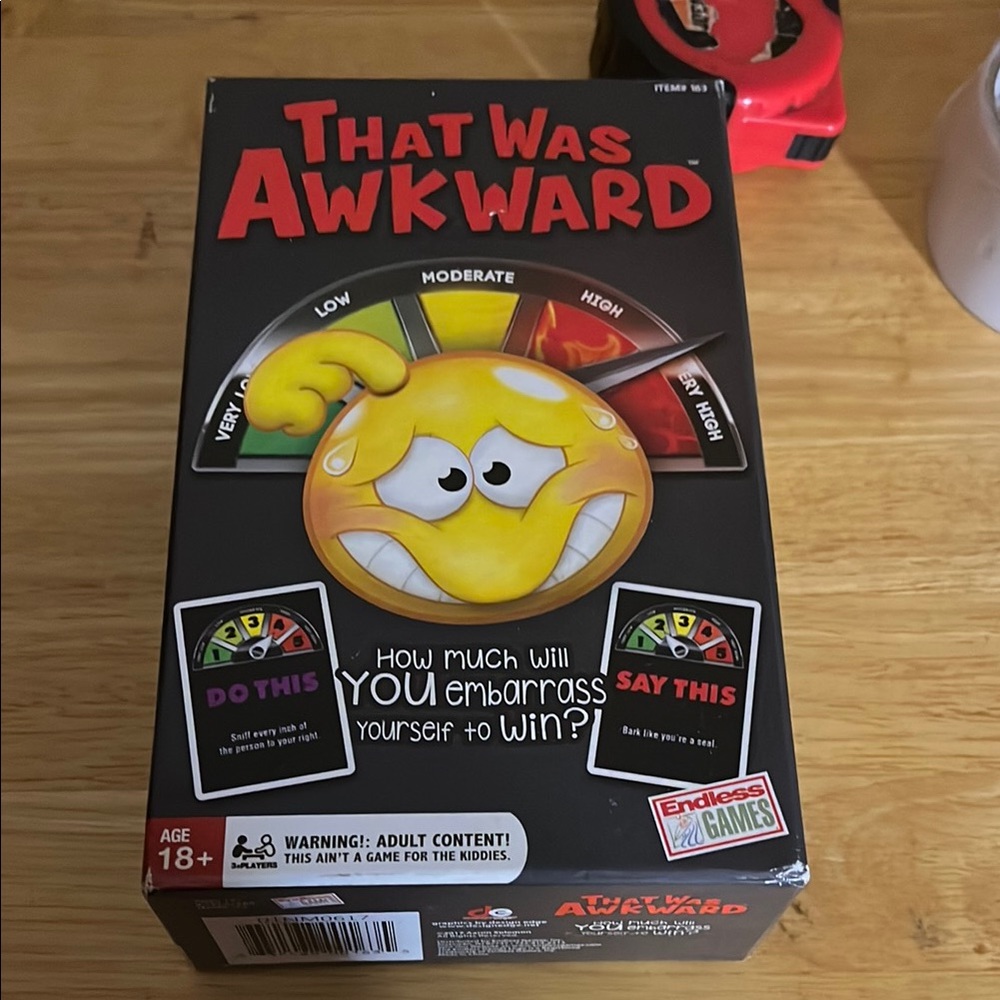 😄That was awkward card game 2017